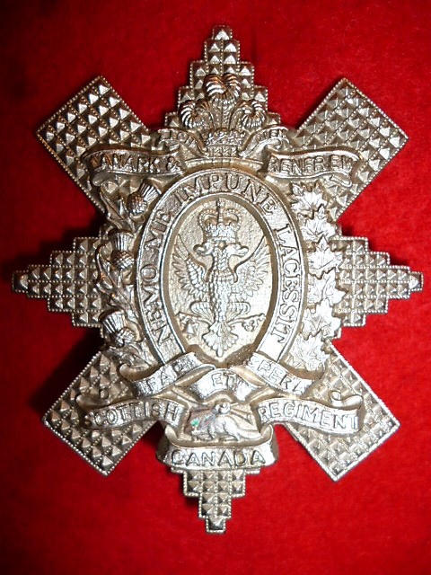 Q47 - Lanark & Renfrew Scottish Cap Badge